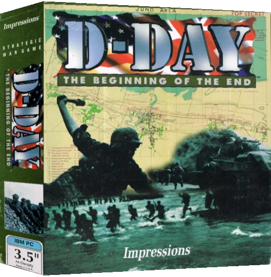 D-day - The Beginning Of The End — box-3D (EU)
