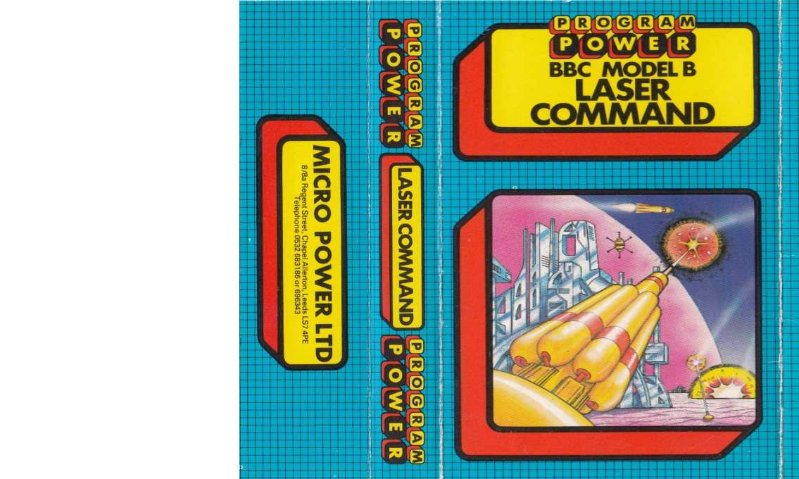 Laser Command — box-texture (EU)