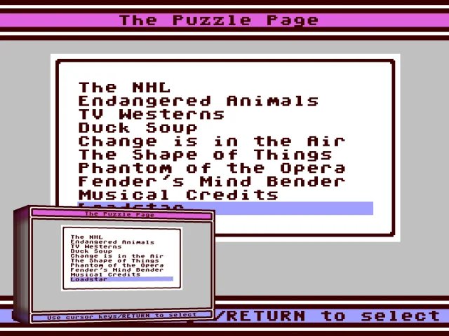 The Puzzle Page #119 — mixrbv2 (WOR)