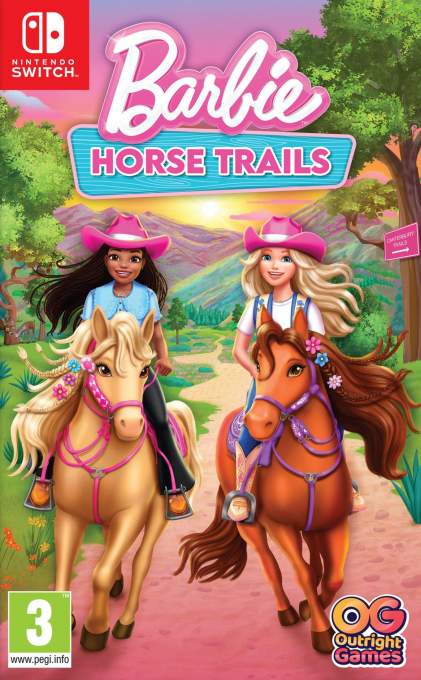 Barbie Horse Trails — box-2D (EU)