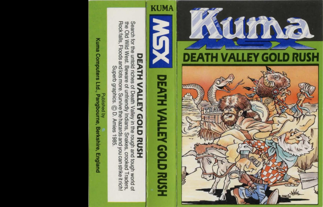 Death Valley Gold Rush — box-texture (EU)
