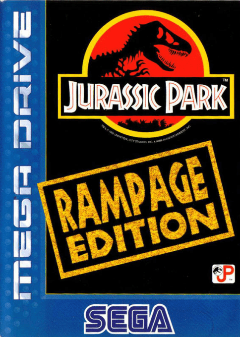 Jurassic Park - Rampage Edition — box-2D (EU)