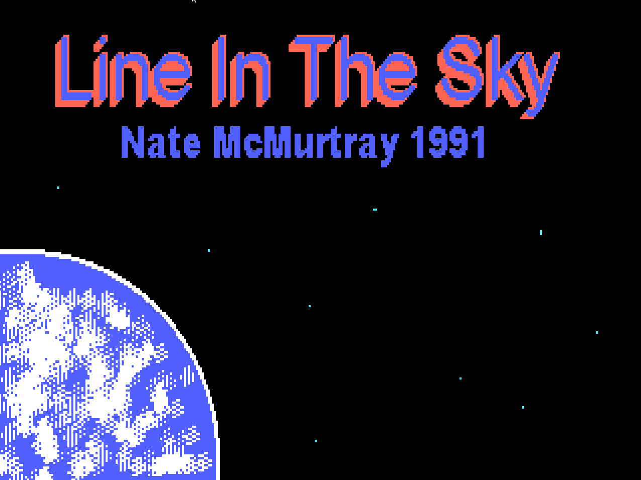 Line in the Sky box art