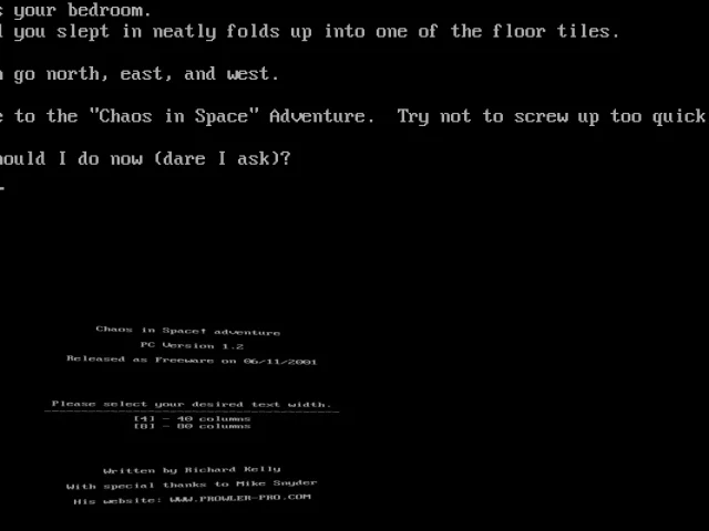Chaos in Space! — mixrbv2 (WOR)