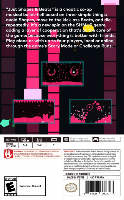 Just Shapes And Beats — box-2D-back (US)