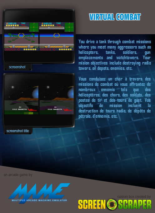 Virtual Combat — box-2D-back (SS)