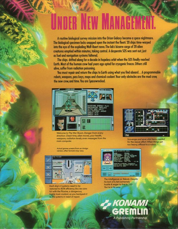 Spacewrecked - 14 Billion Light Years From Earth — box-2D-back (EU)