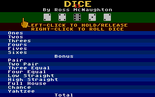 Dice 2 — ss (WOR)