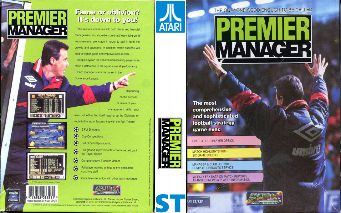 Premier Manager — box-texture (EU)