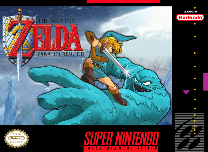 Legend Of Zelda, The : Parallel Remodel box art