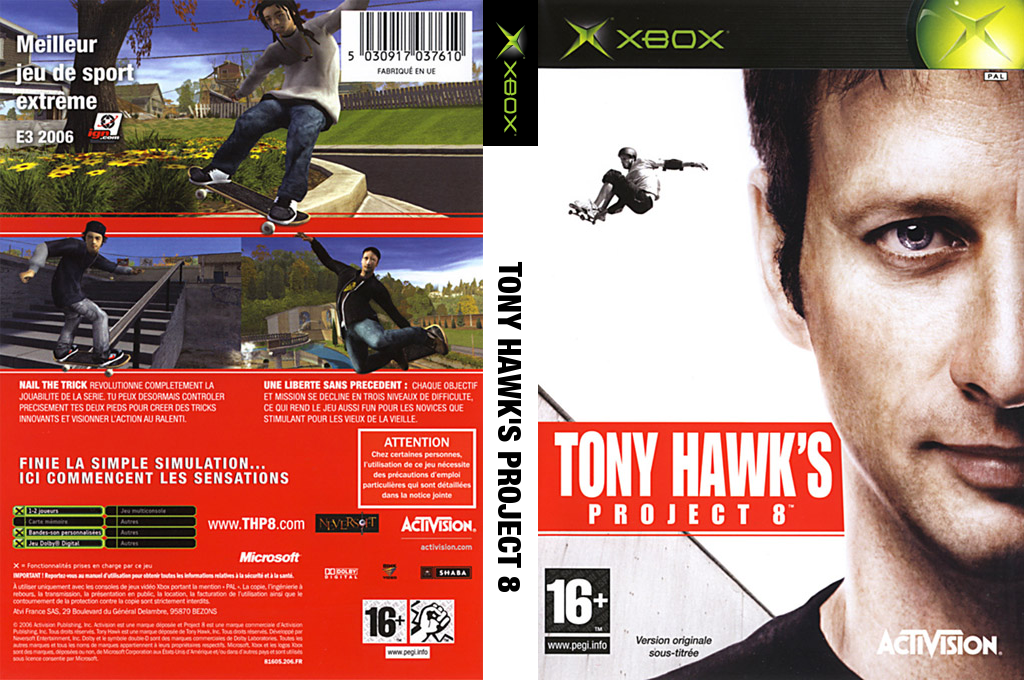 Tony Hawk's Project 8 — box-texture (FR)