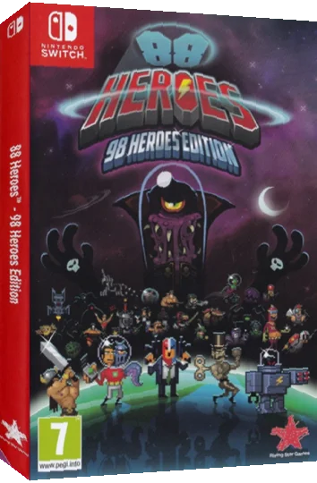 88 Heroes - 98 Heroes Edition — box-3D (EU)