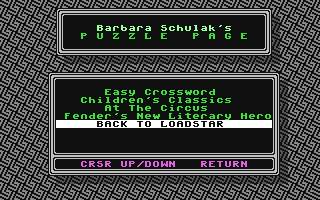 The Puzzle Page #183 — ss (WOR)