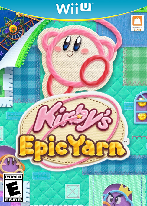 Kirby's Epic Yarn box art