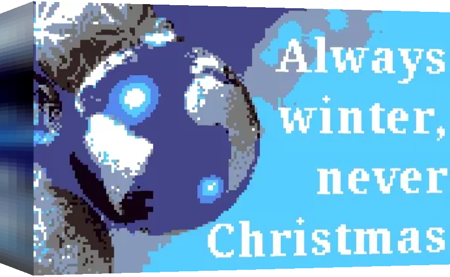 Always Winter, Never Christmas — box-3D (WOR)