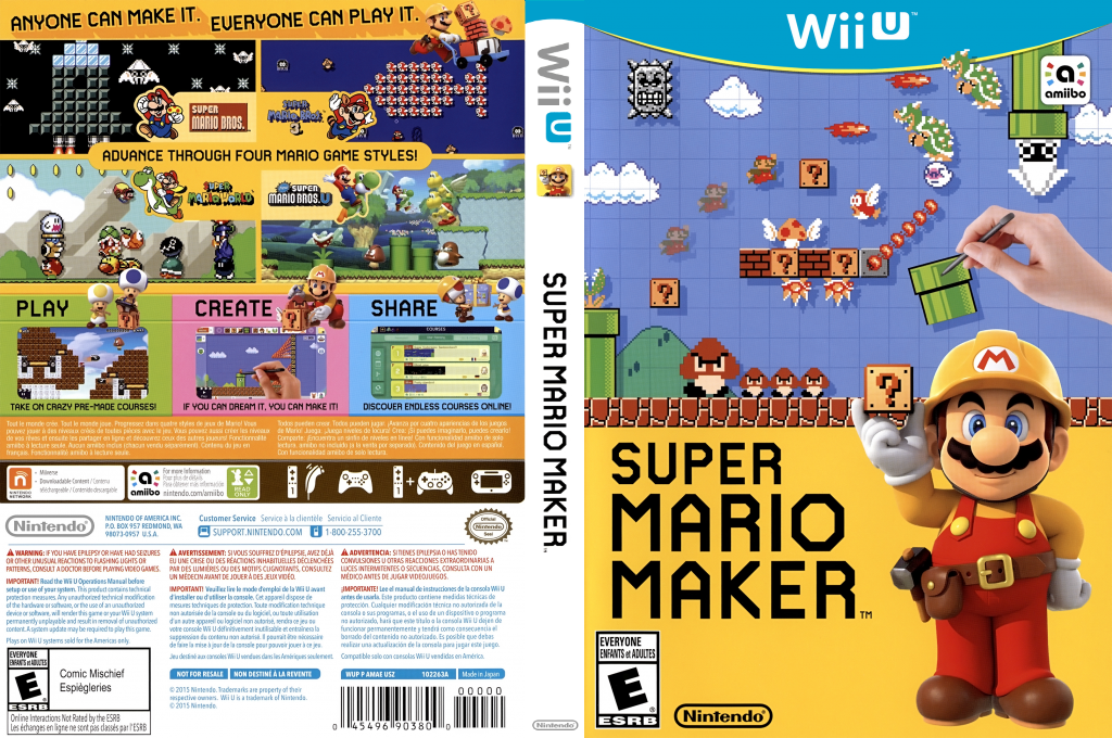 Super Mario Maker — box-texture (US)