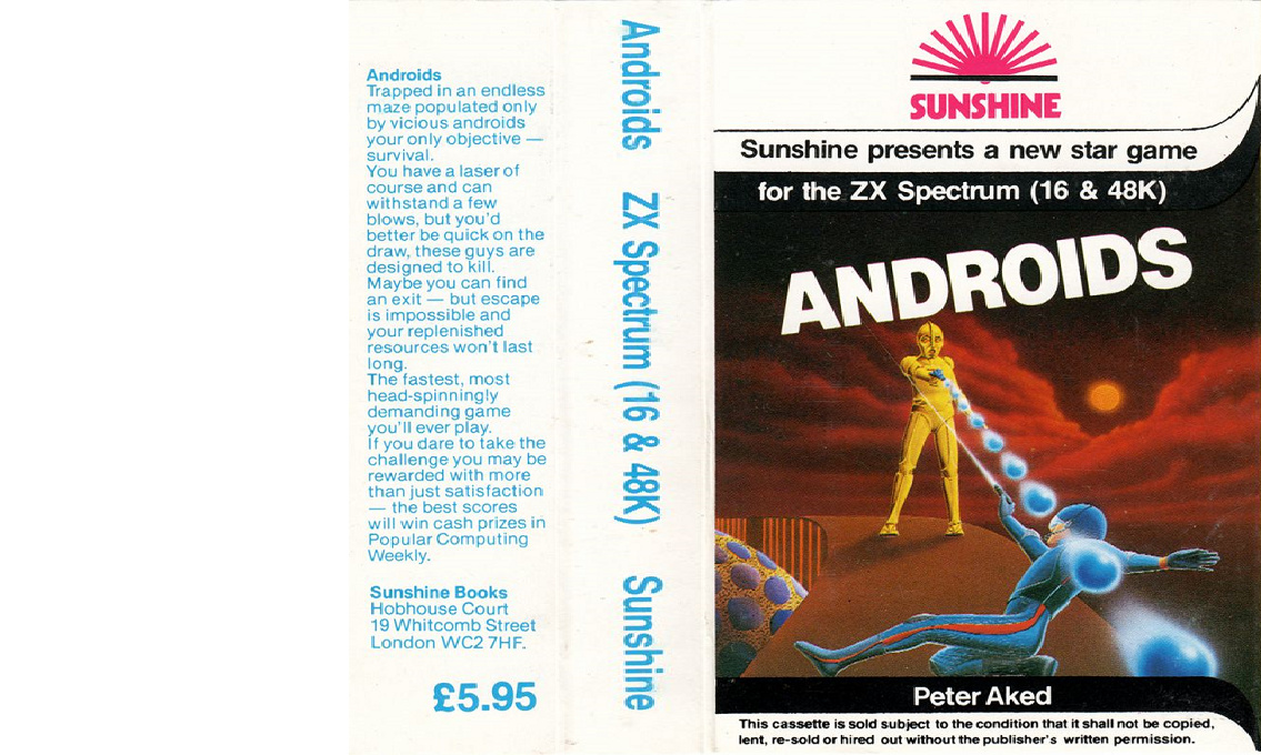 Androids — box-texture (EU)