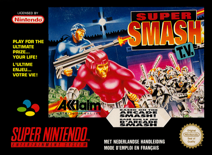 Super Smash T.v. — box-2D (EU)