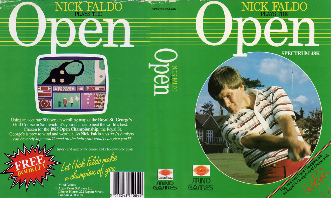 Nick Faldo Plays The Open — box-texture (EU)
