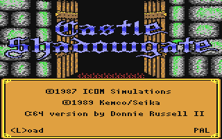 Castle Shadowgate — sstitle (WOR)