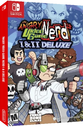 Angry Video Game Nerd I & II Deluxe — box-3D (US)