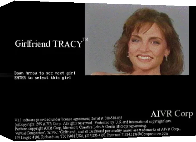 Girlfriend Tracy — box-3D (WOR)