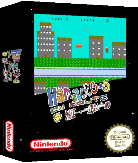 Hamburgers En Route to Switzerland — box-3D (SS)