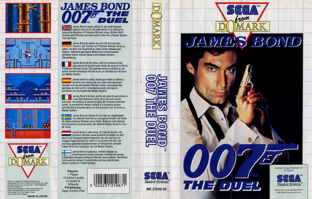James Bond 007 - The Duel — box-texture (EU)