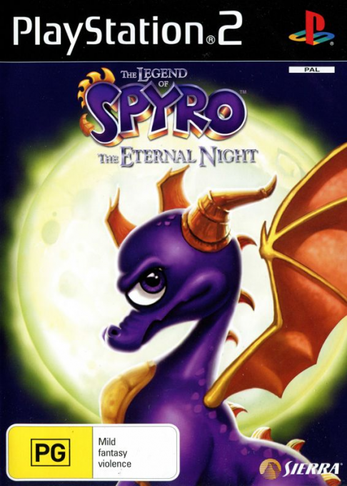 Legend of Spyro, The - The Eternal Night — box-2D (AU)