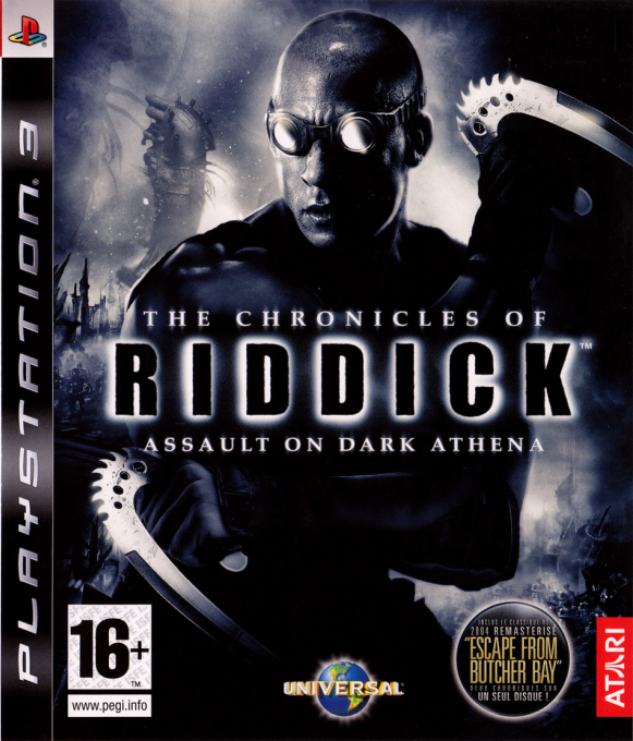Chronicles of Riddick, The - Assault on Dark Athena — box-2D (FR)