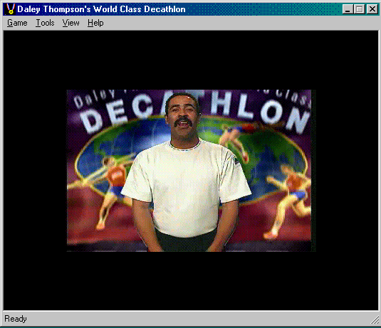 Daley Thompson's World Class Decathlon — ss (WOR)
