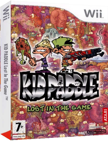 Kid Paddle - Lost in the Game — box-3D (FR)