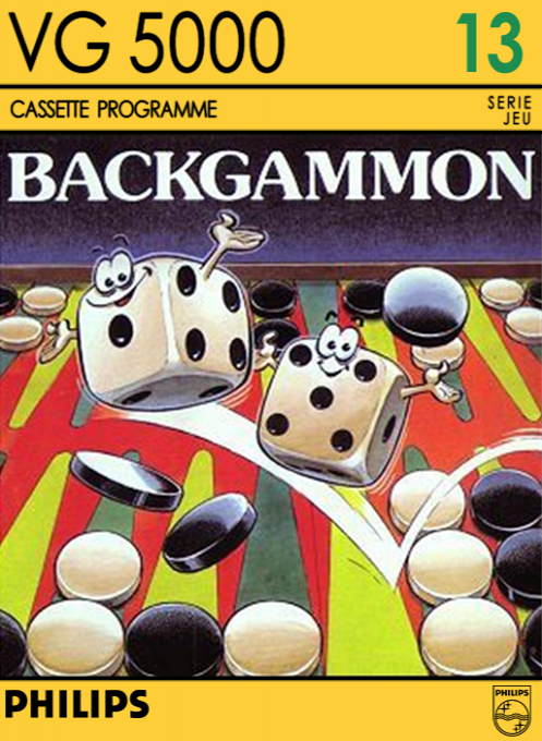 Backgammon box art