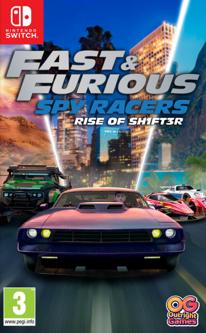 Fast & Furious Spy Racers - Rise of SH1FT3R — box-2D (EU)