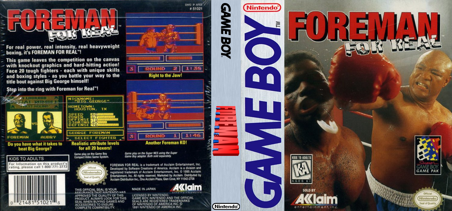 Foreman for Real — box-texture (US)