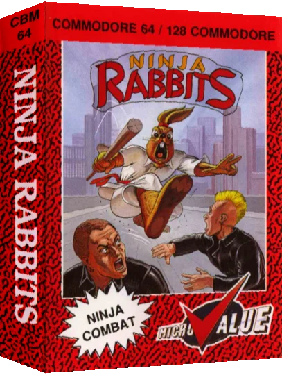 Ninja Rabbits — box-3D (EU)