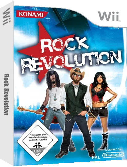 Rock Revolution — box-3D (DE)