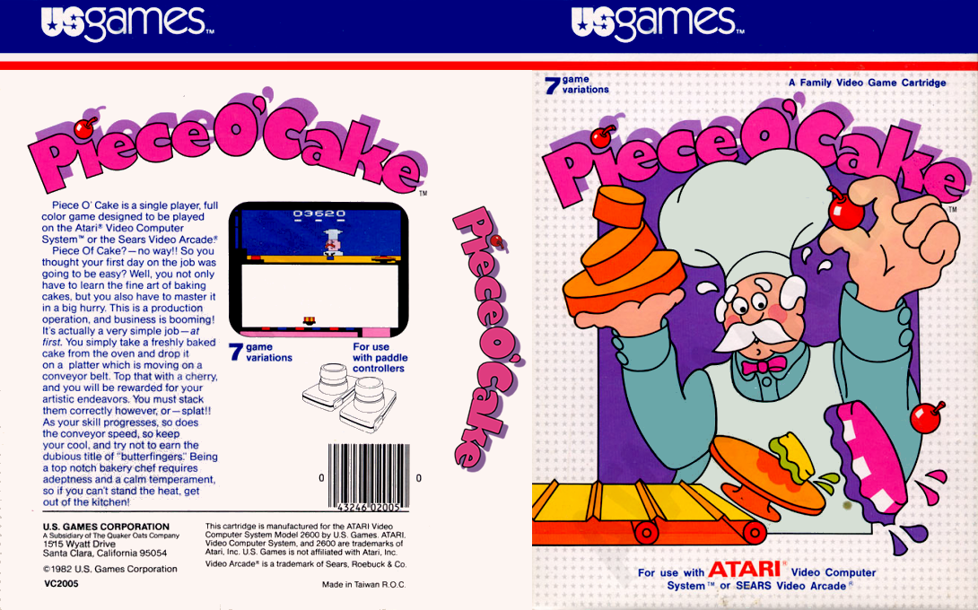 Piece O' Cake — box-texture (US)