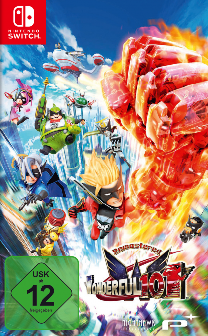 Wonderful 101 - Remastered, The — box-2D (DE)