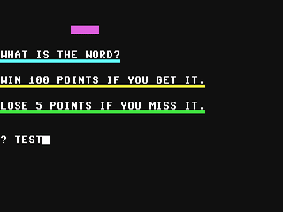 Guess That Word! — ss (WOR)