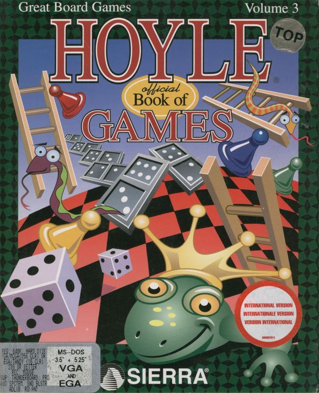 Hoyle Official Book Of Games - Volume 3 — box-2D (EU)