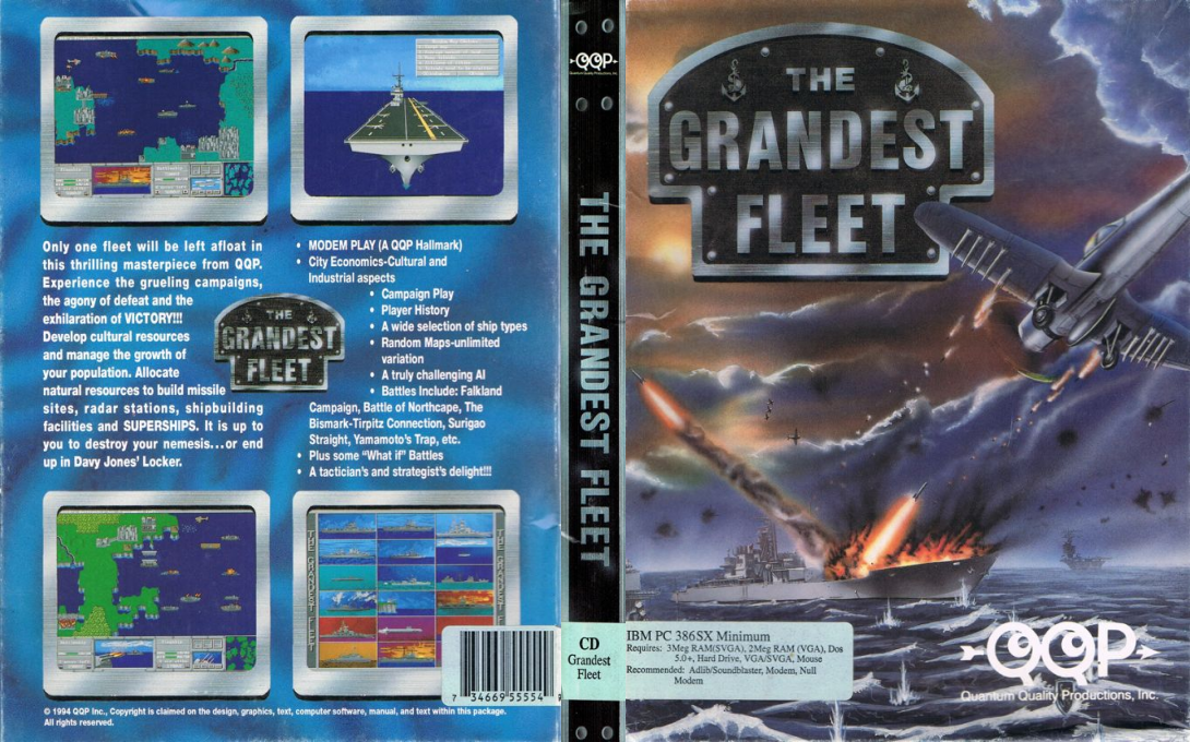Grandest Fleet, The — box-texture (US)