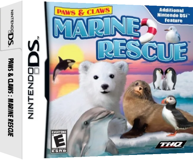 Paws & Claws - Marine Rescue — box-3D (US)