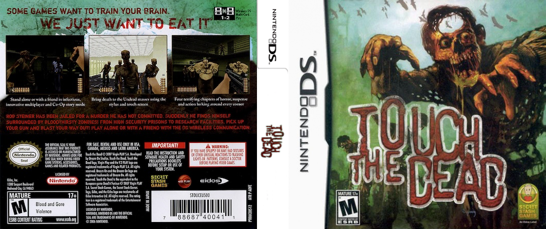 Touch the Dead — box-texture (US)