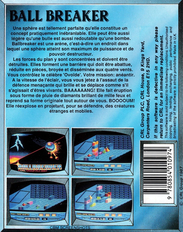 Ball Breaker — box-2D-back (FR)