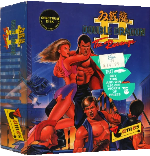 Double Dragon 2 - The Revenge — box-3D (EU)