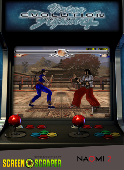 Virtua Fighter 4 Evolution — box-2D (SS)