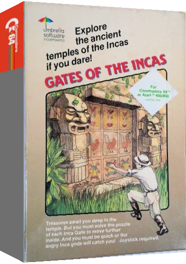 Puzzle : Gates of the Incas — box-3D (US)