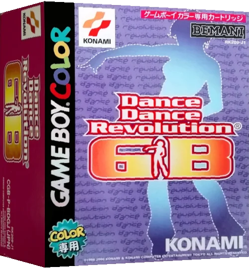 Dance Dance Revolution GB — box-3D (JP)