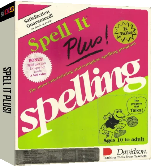 Spell It Plus! — box-3D (US)